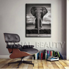 Peinture à l&#39;huile d&#39;éléphant d&#39;éléphant la plus récente